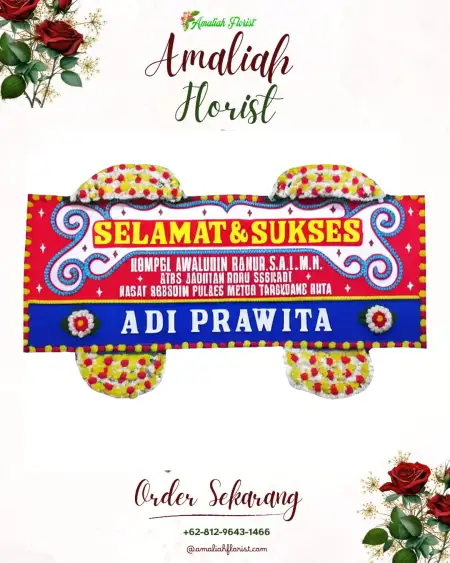 Papan Bunga Ucapan Selamat Angantaka