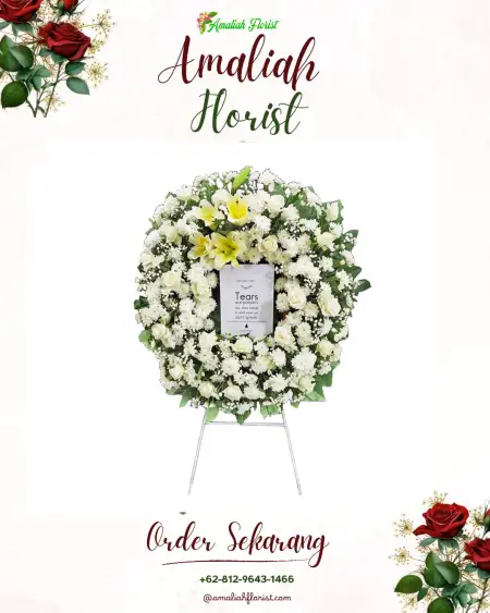 Krans Bunga Duka Angantaka