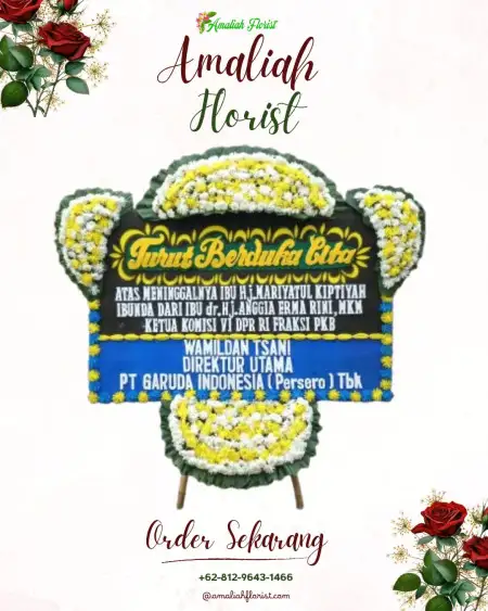 Papan Bunga Duka Angantaka